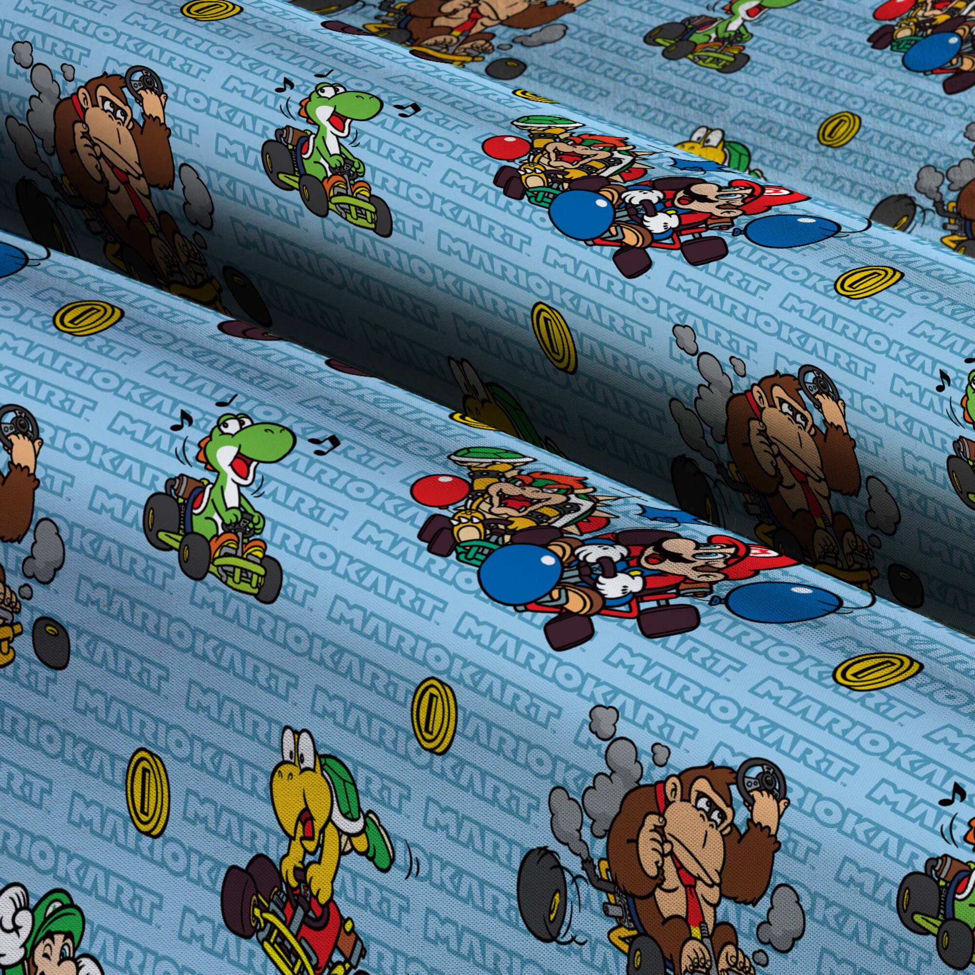Nintendo® Mario Kart Cotton Fabric